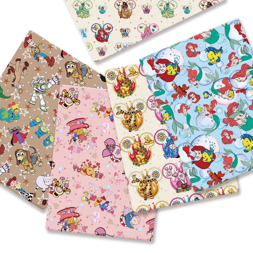 Home Textiles Brands - BEAST KINGOM co-branded cartoon 140x50CM fabric