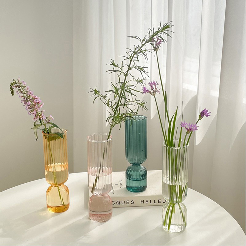 Nordic Glass Vase Small Glass  - Xt Home Textiles recension och pris