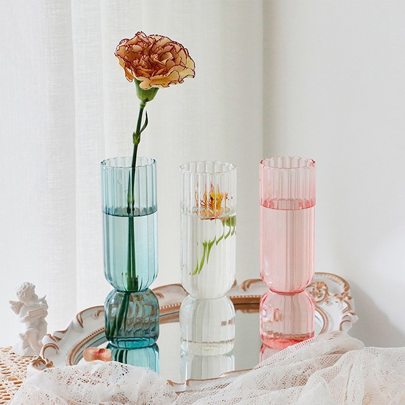 Nordic Glass Vase Small Glass  - Xt Home Textiles recension och pris