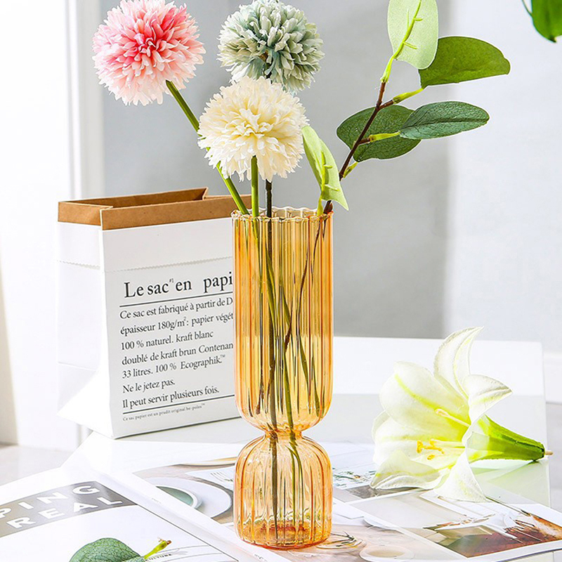 Nordic Glass Vase Small Glass  - Xt Home Textiles recension och pris