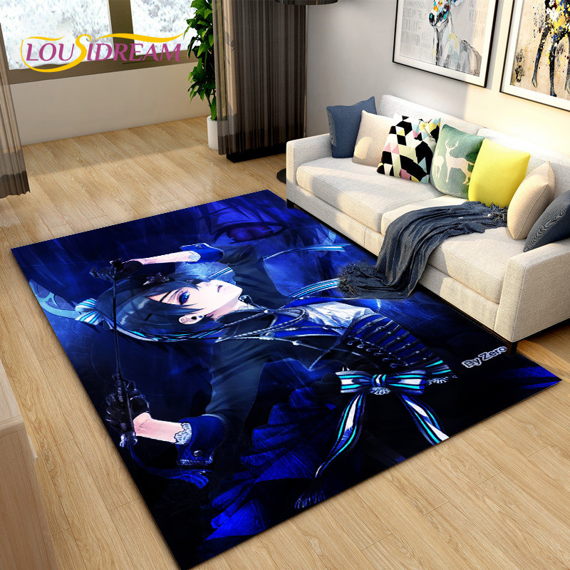 Black Butler  Anime Cartoon Ar - Home Textiles Rug recension och pris