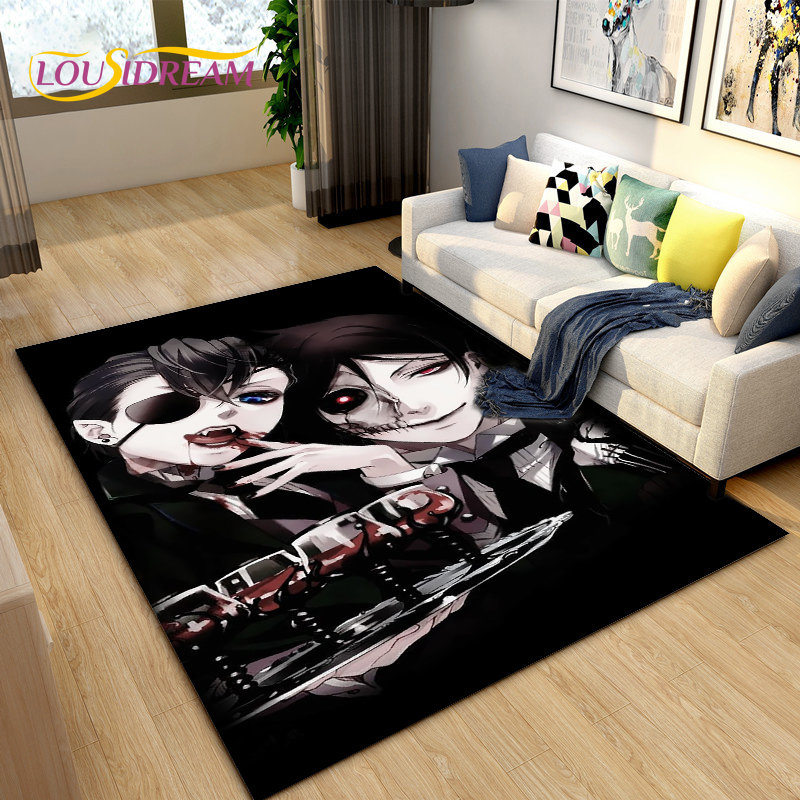 Black Butler  Anime Cartoon Ar - Home Textiles Rug recension och pris