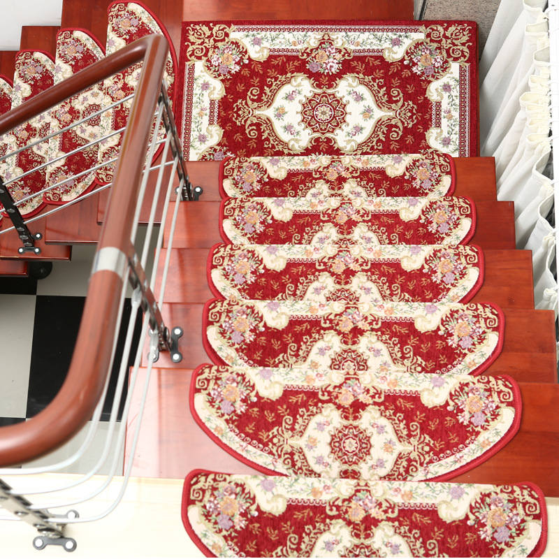 13 Piece Set of Non-slip Stair - Home Textiles Plaid recension och pris