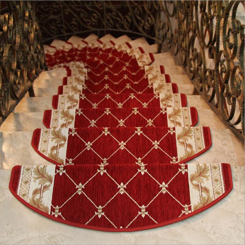 13 Piece Set of Non-slip Stair - Home Textiles Plaid recension och pris