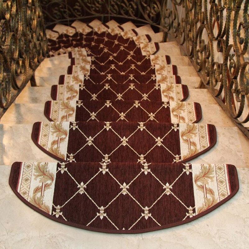 13 Piece Set of Non-slip Stair - Home Textiles Plaid recension och pris