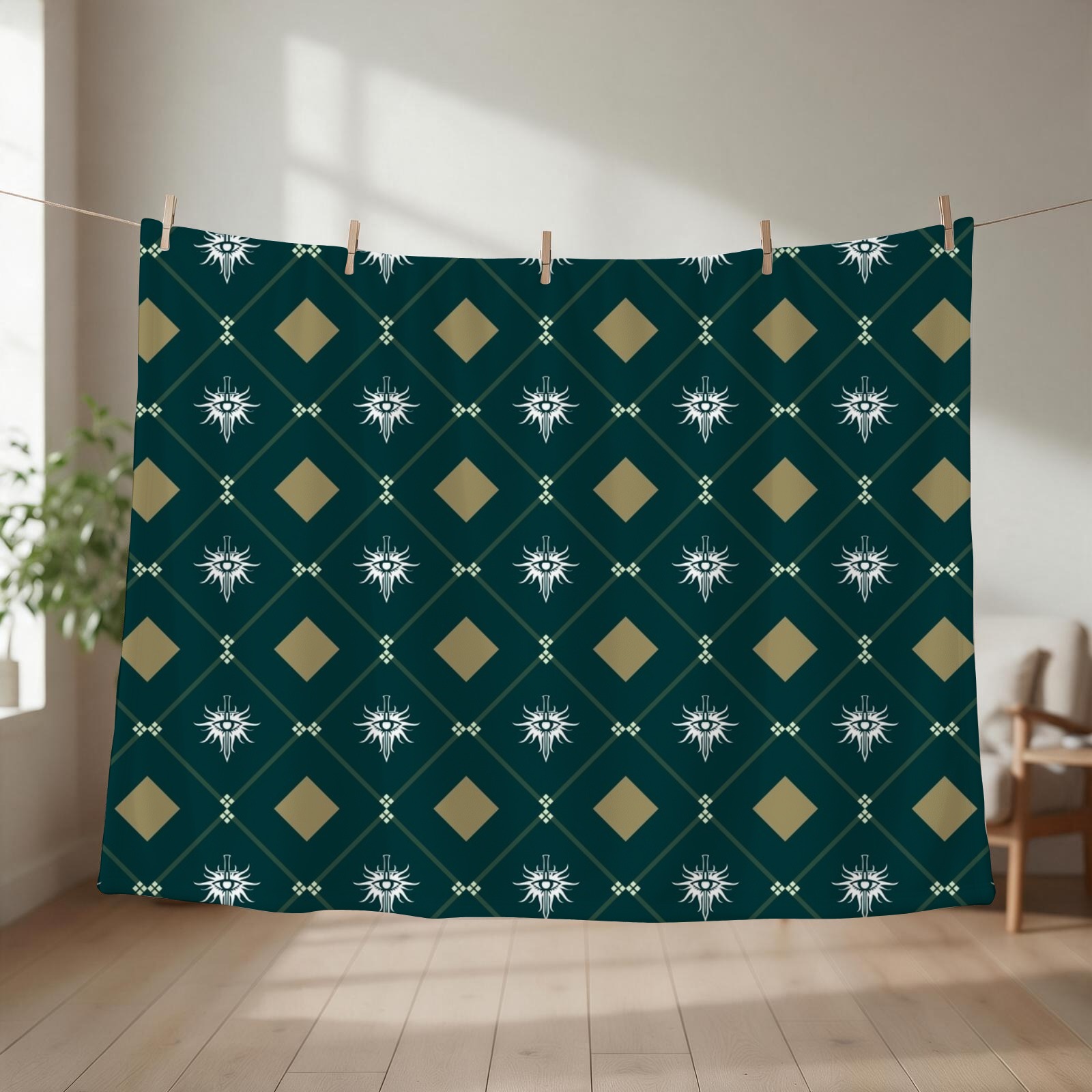 Inquisition Textile - Dragon A - Home Textiles Classic Fashion recension och pris