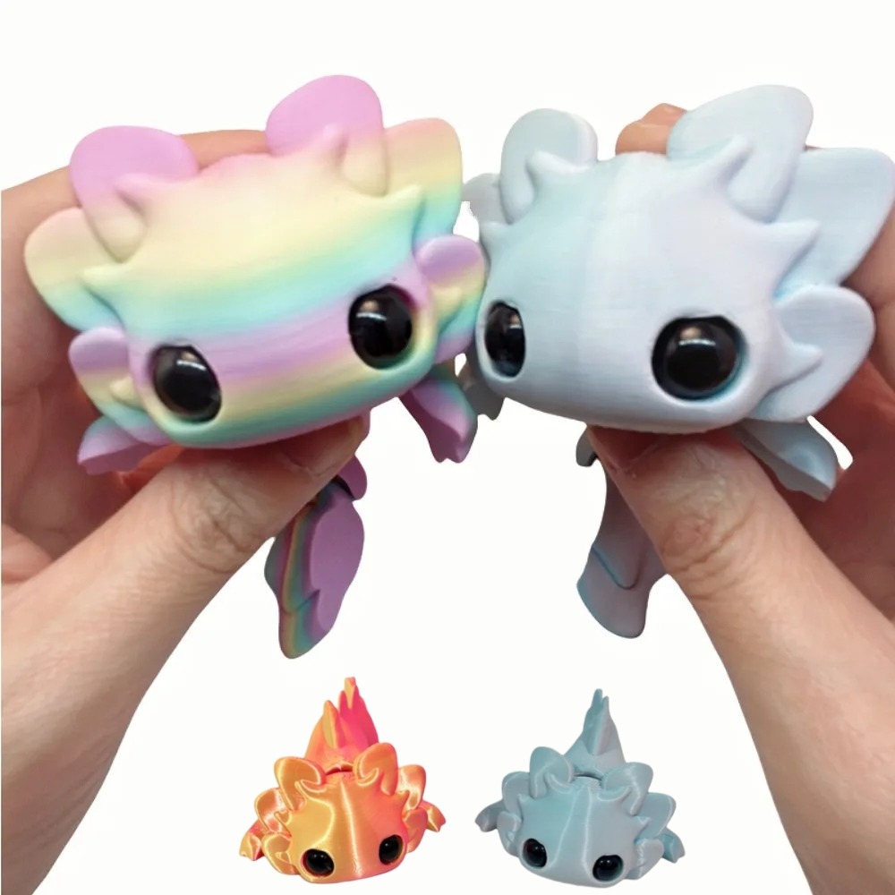 3D Printed Salamander Figures  - Xt Home Textiles recension och pris