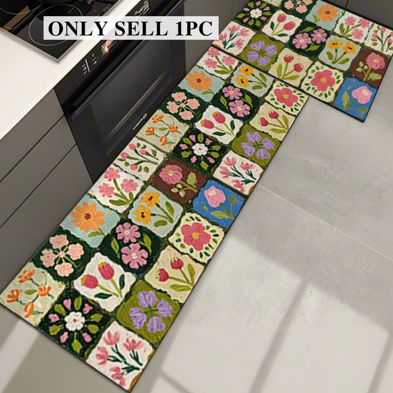 Kitchen Rug Pvc Waterproof Lea - Home Textiles Plaid recension och pris