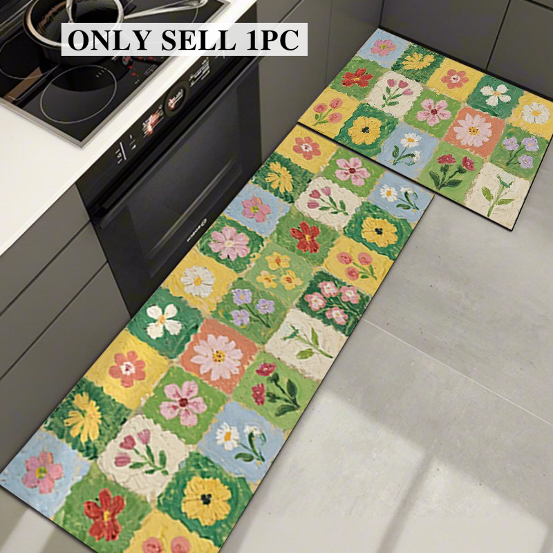 Kitchen Rug Pvc Waterproof Lea - Home Textiles Plaid recension och pris