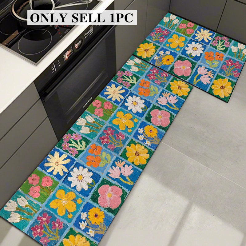 Kitchen Rug Pvc Waterproof Lea - Home Textiles Plaid recension och pris