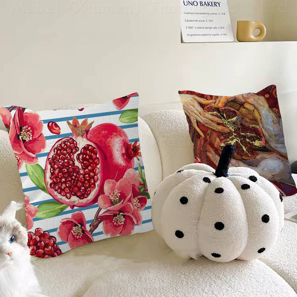 Fruit Pomegranate Painting Pil - Home Textiles And Furnishing recension och pris