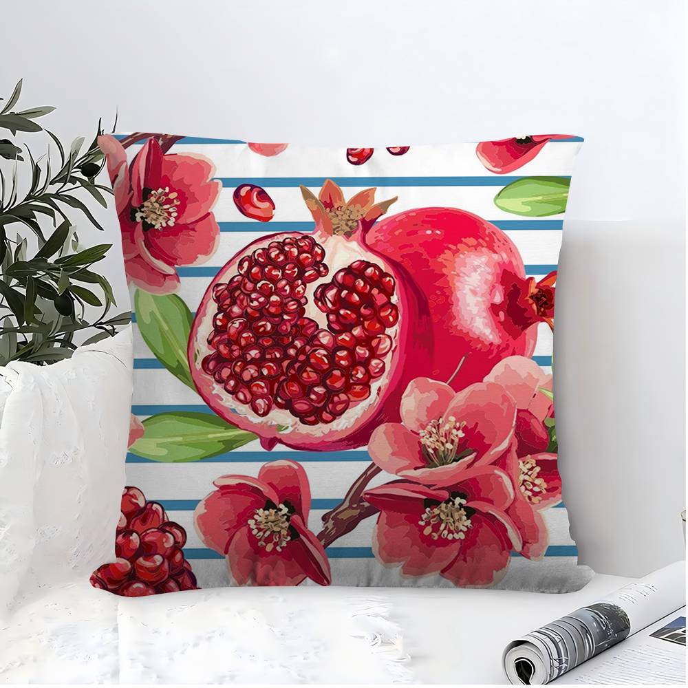 Fruit Pomegranate Painting Pil - Home Textiles And Furnishing recension och pris
