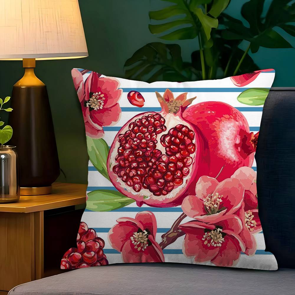 Fruit Pomegranate Painting Pil - Home Textiles And Furnishing recension och pris