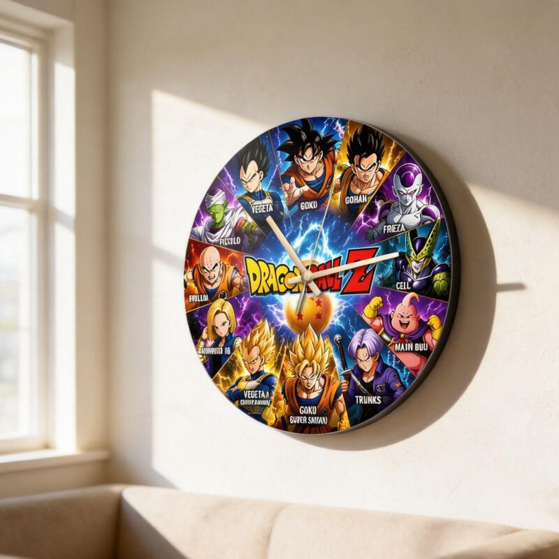 Dragon Ball Z Anime Round Wall - Xt Home Textiles recension och pris