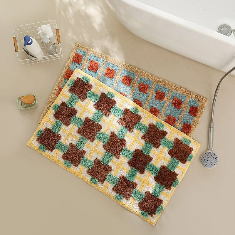VIKAMA Plaid Floor Mat, Non-Sl - Home Textiles Plaid recension och pris