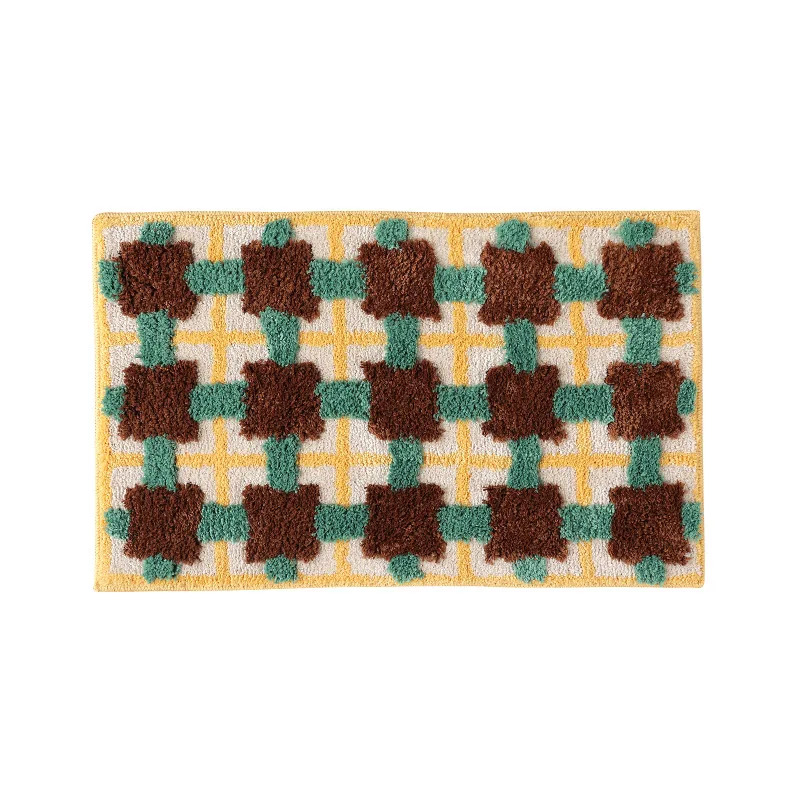 VIKAMA Plaid Floor Mat, Non-Sl - Home Textiles Plaid recension och pris