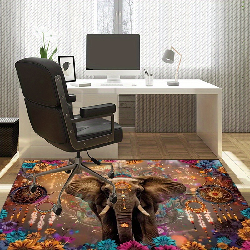Elephant Mandala Rug: Ethnic F - Home Textiles Rug recension och pris