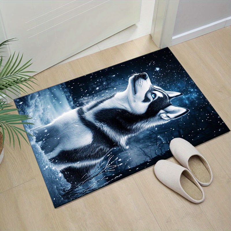 Winter Husky Rug for Cozy Livi - Home Textiles Rug recension och pris