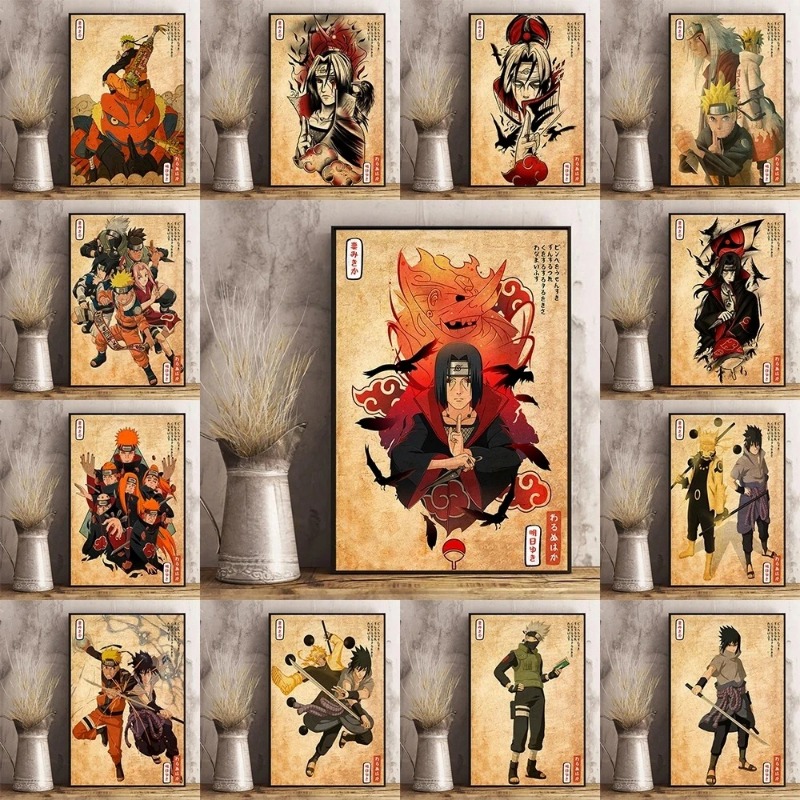 Japanese Anime Naruto Poster R - Xt Home Textiles recension och pris