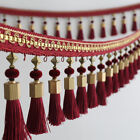 Beads Tassel Fringe Edging Tri - Home Textiles And Furnishing recension och pris