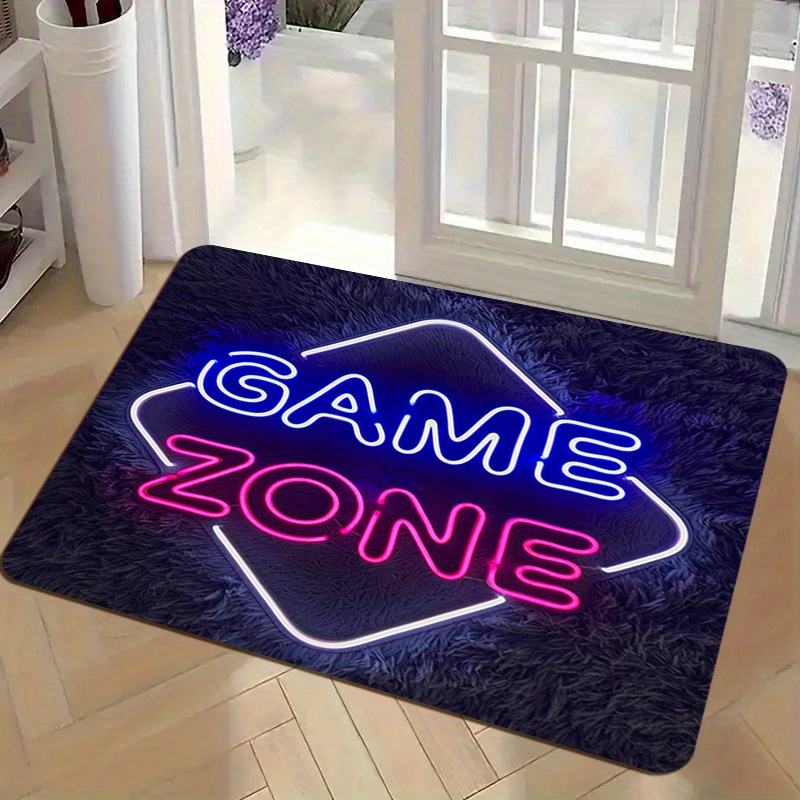 Faux Neon Game Zone Area Rug N - Home Textiles Rug recension och pris