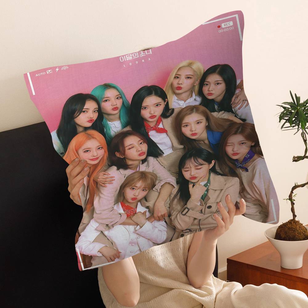 Korea Kpop Band L-Loona Kpop P - Home Textiles And Furnishing recension och pris