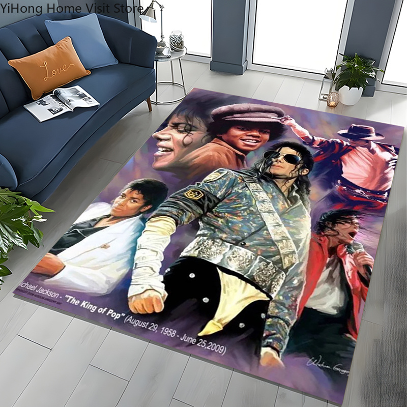 Fashion MJ Michael Jackson Kin - Home Textiles Plaid recension och pris
