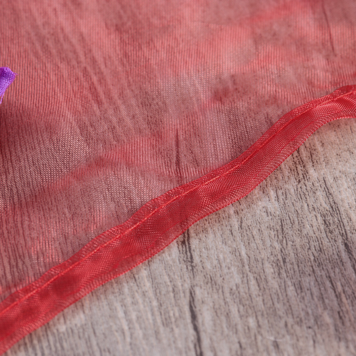Solid Color Red Transparent Wi - Curtain Sheer Voile recension och pris