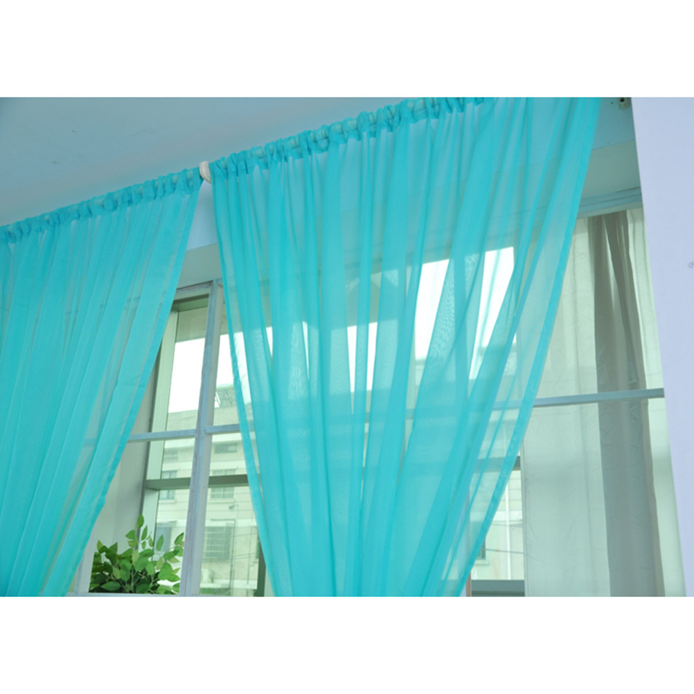 Transparent Voile Window Sheer - Curtain Sheer Voile recension och pris