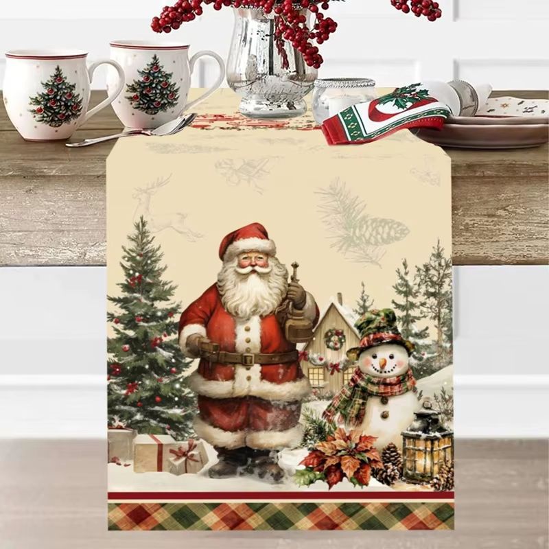 VIKAMA Christmas Table Runner  - Home Textiles Plaid recension och pris