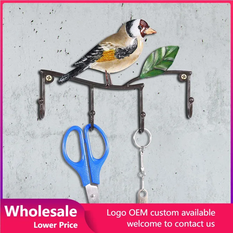 Resin Bird Hanger Wall Decorat - Xt Home Textiles recension och pris