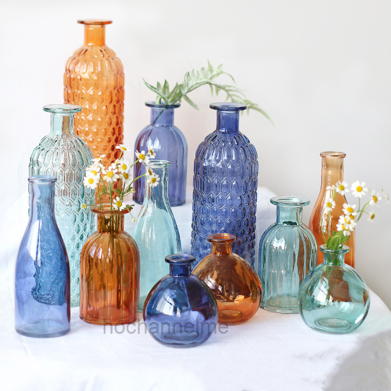 Glass Vase Living Room Decorat - Xt Home Textiles recension och pris