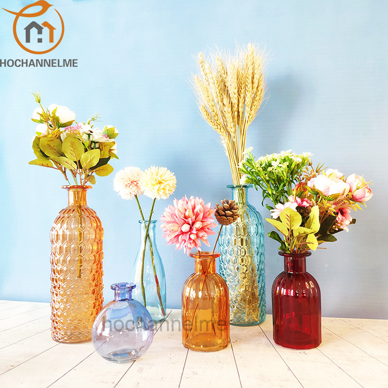 Glass Vase Living Room Decorat - Xt Home Textiles recension och pris