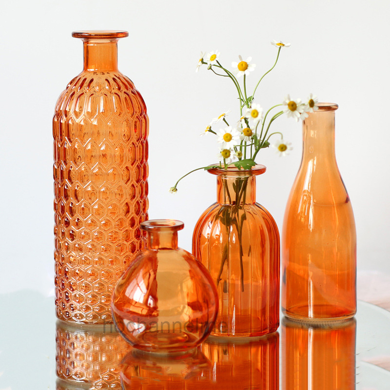 Glass Vase Living Room Decorat - Xt Home Textiles recension och pris