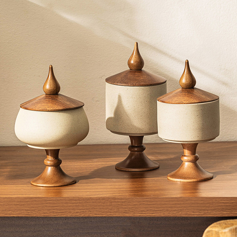 Retro Rough Pottery Storage Ta - Xt Home Textiles recension och pris