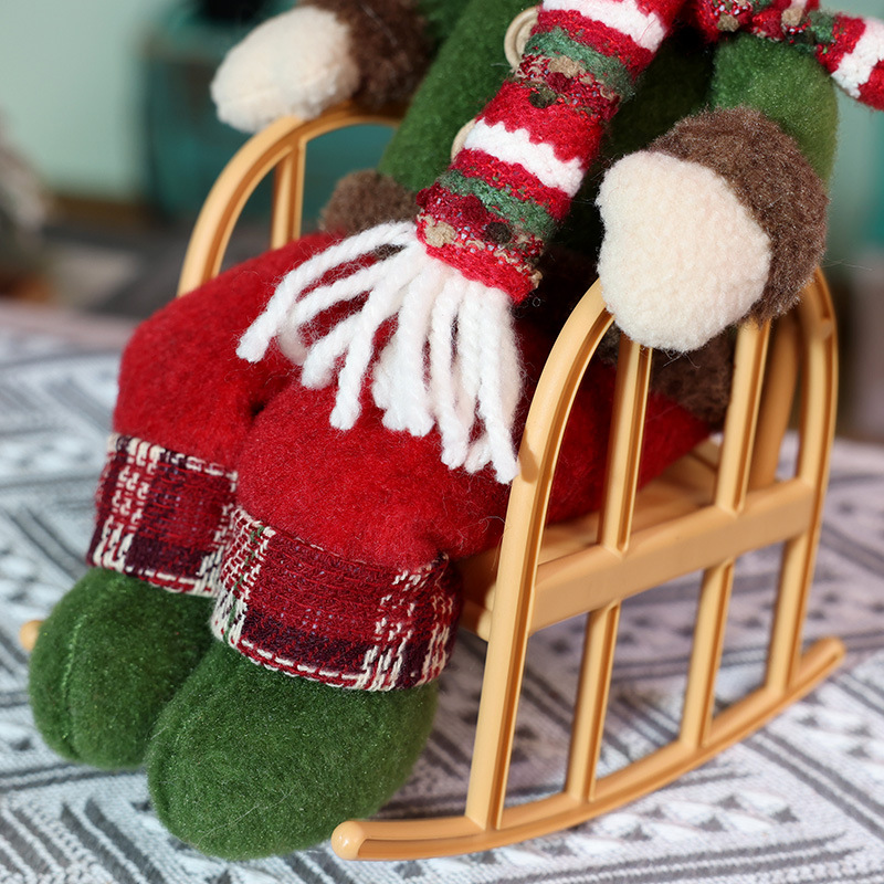 1PCS Christmas Ornament Fabric - Home Textiles Plaid recension och pris