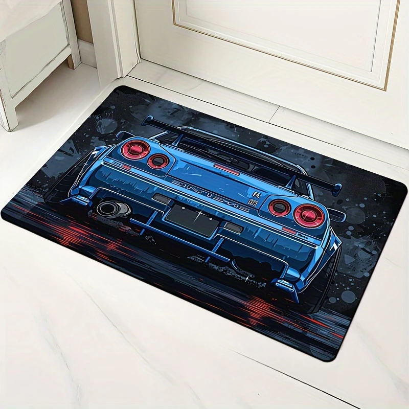 Cool Sports Car Design Doormat - Home Textiles Rug recension och pris