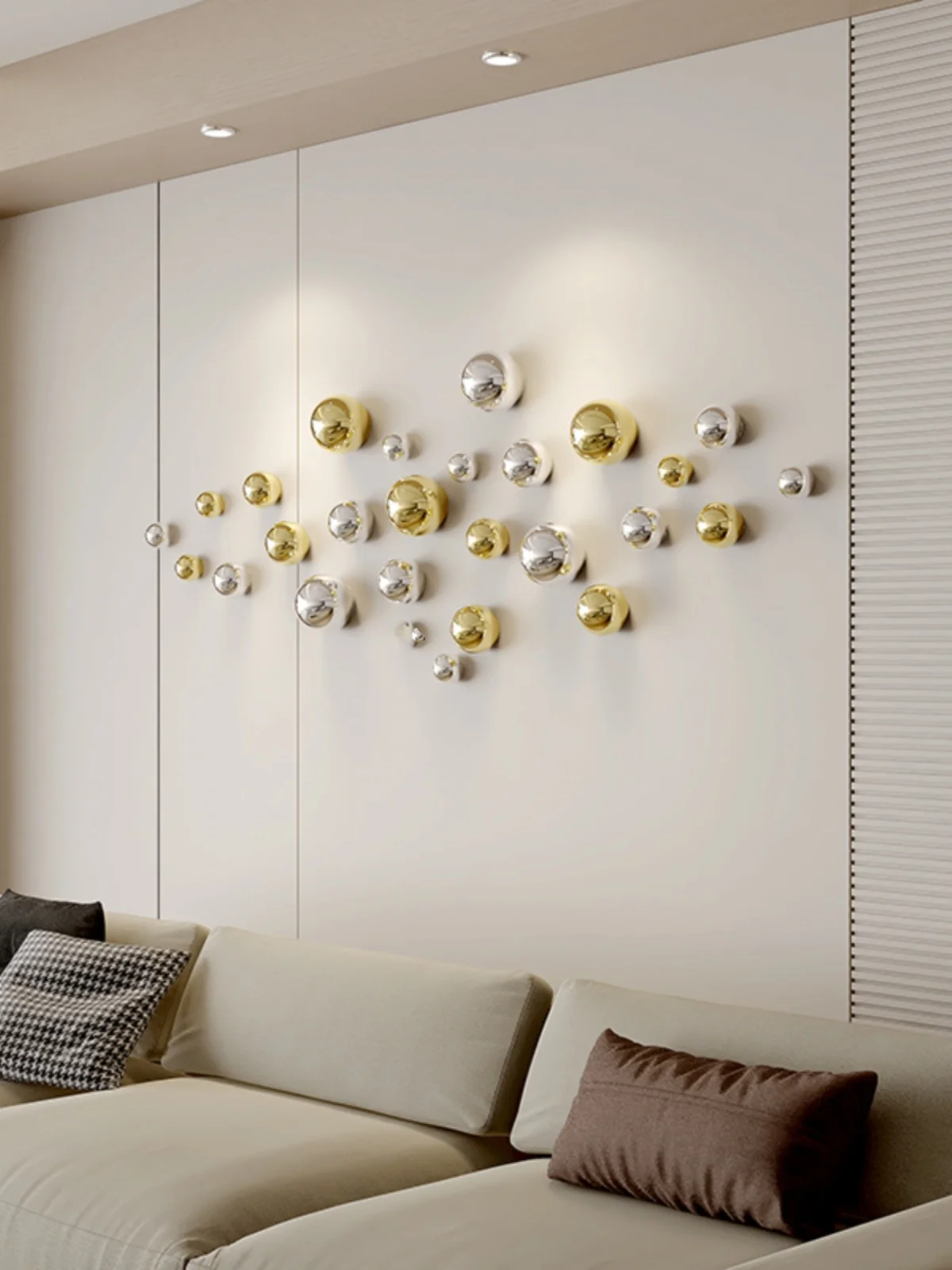Wall Decor Imitation Stainless - Xt Home Textiles recension och pris