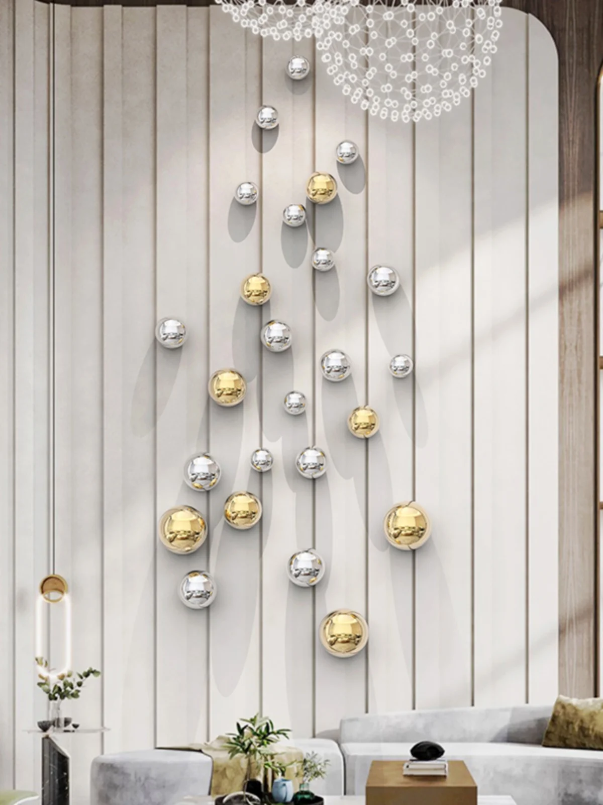 Wall Decor Imitation Stainless - Xt Home Textiles recension och pris