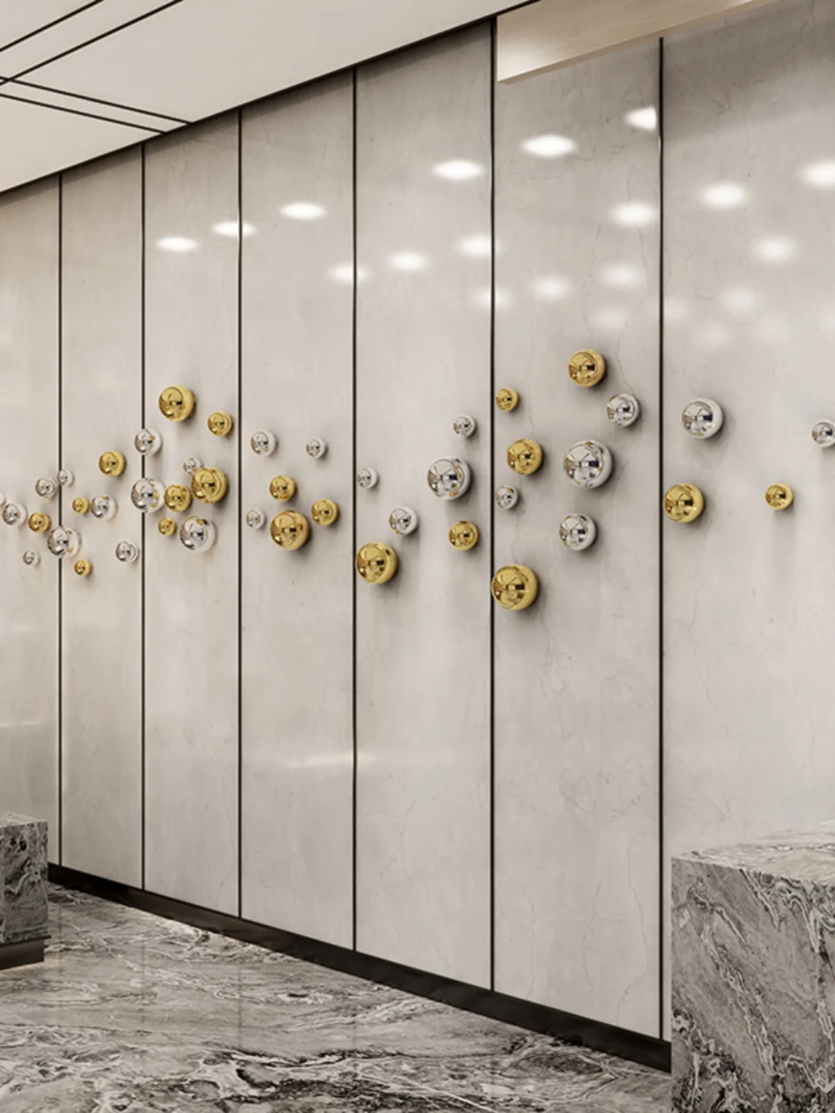 Wall Decor Imitation Stainless - Xt Home Textiles recension och pris