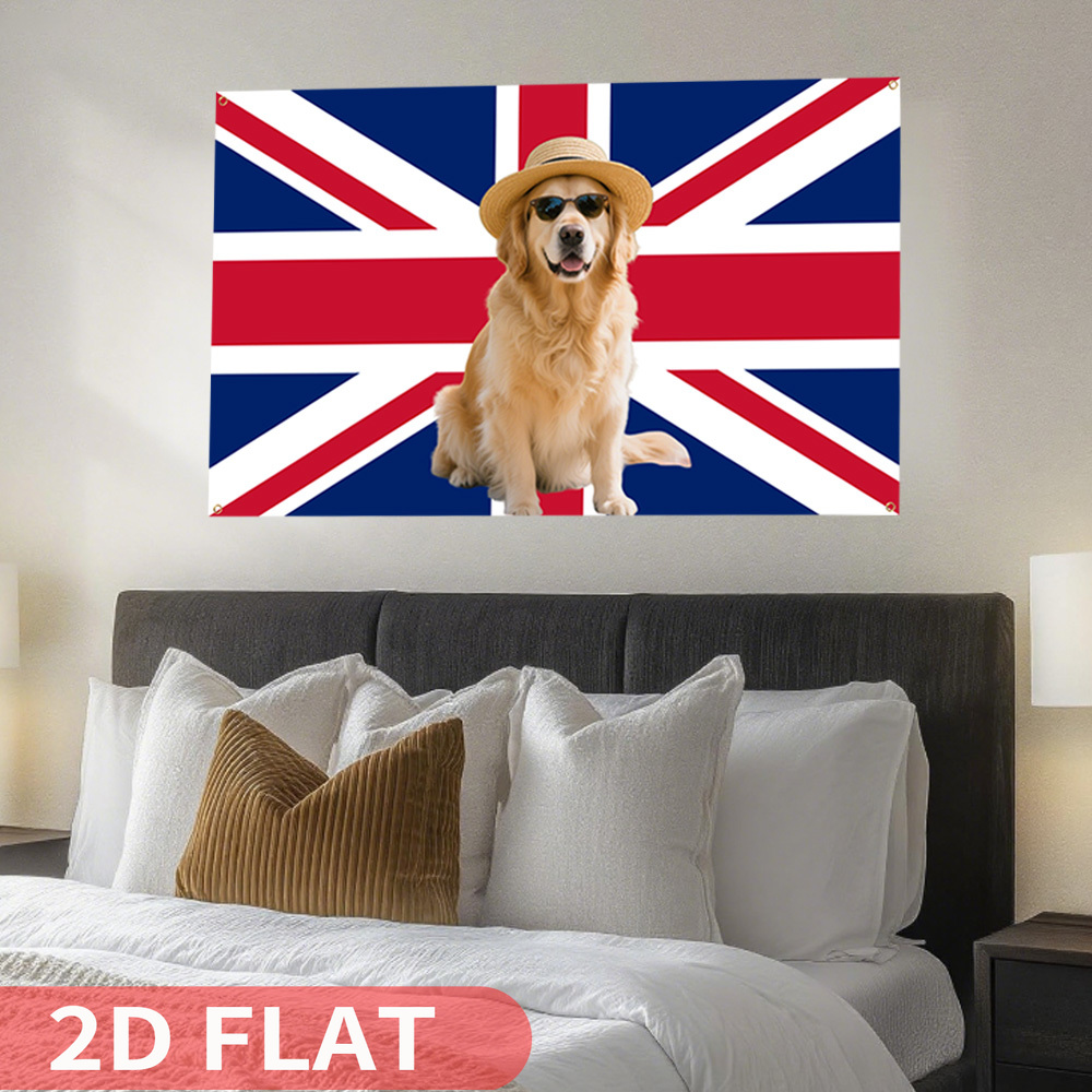 1pc 2D FLAT Personalize UK Bri - Home Textiles Uk recension och pris