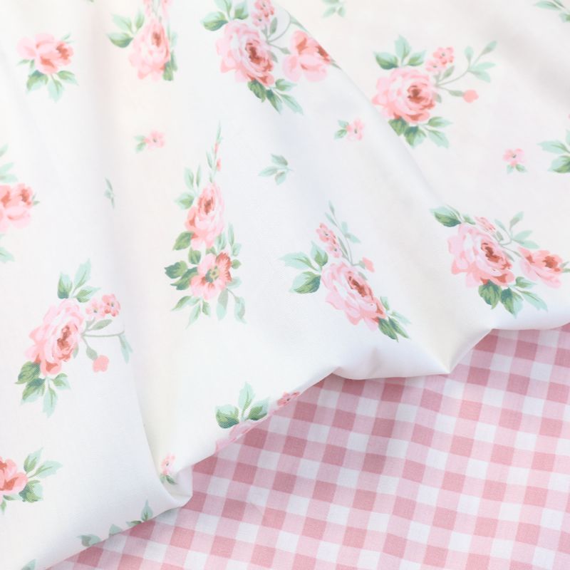 235x50cm Pastoral Pink Purple  - Home Textiles Plaid recension och pris