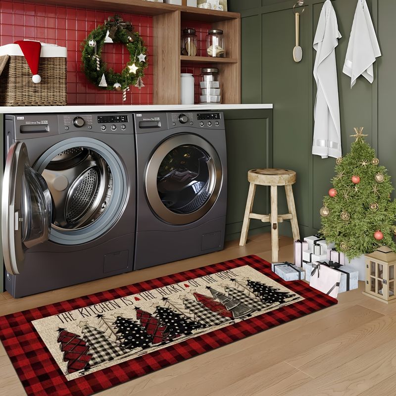 Plaid Christmas Tree Star Long - Home Textiles Rug recension och pris