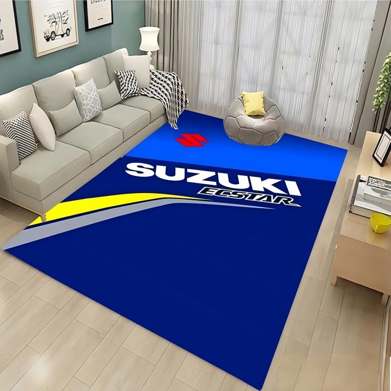 Suzuki Cool Motorcycle Display - Home Textiles Rug recension och pris