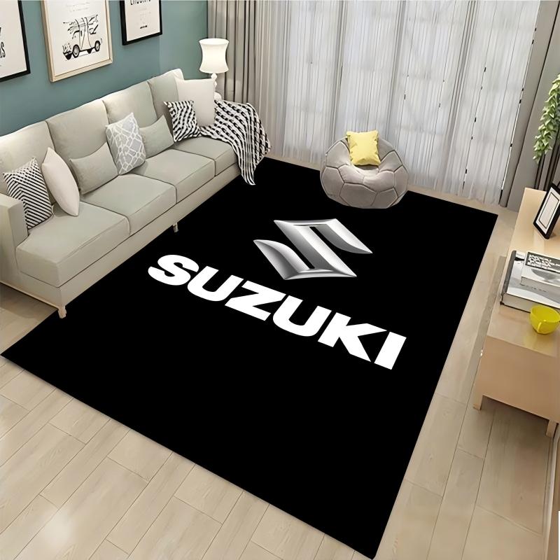 Suzuki Cool Motorcycle Display - Home Textiles Rug recension och pris
