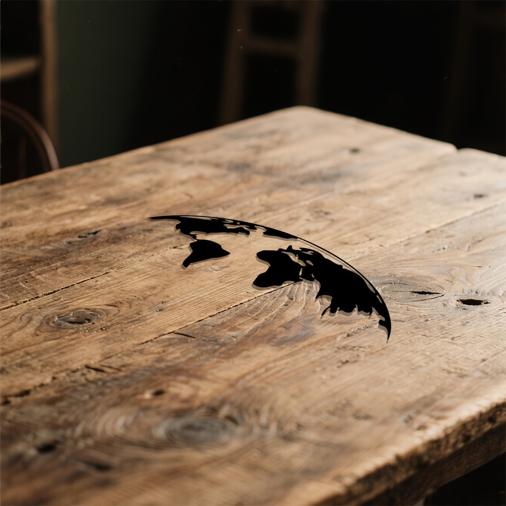 Brand 2D Metal Wall Art World  - Home Textiles Brands recension och pris